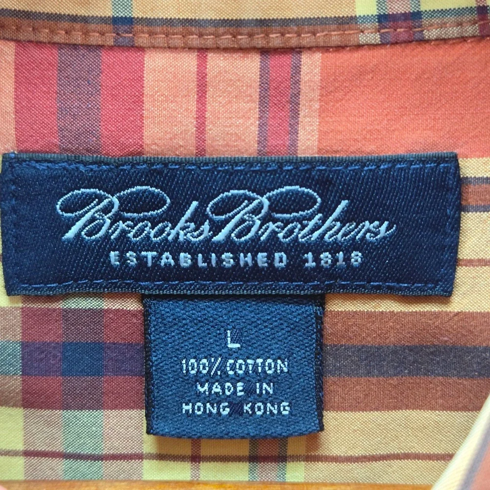 Brooks Brothers measurements pit